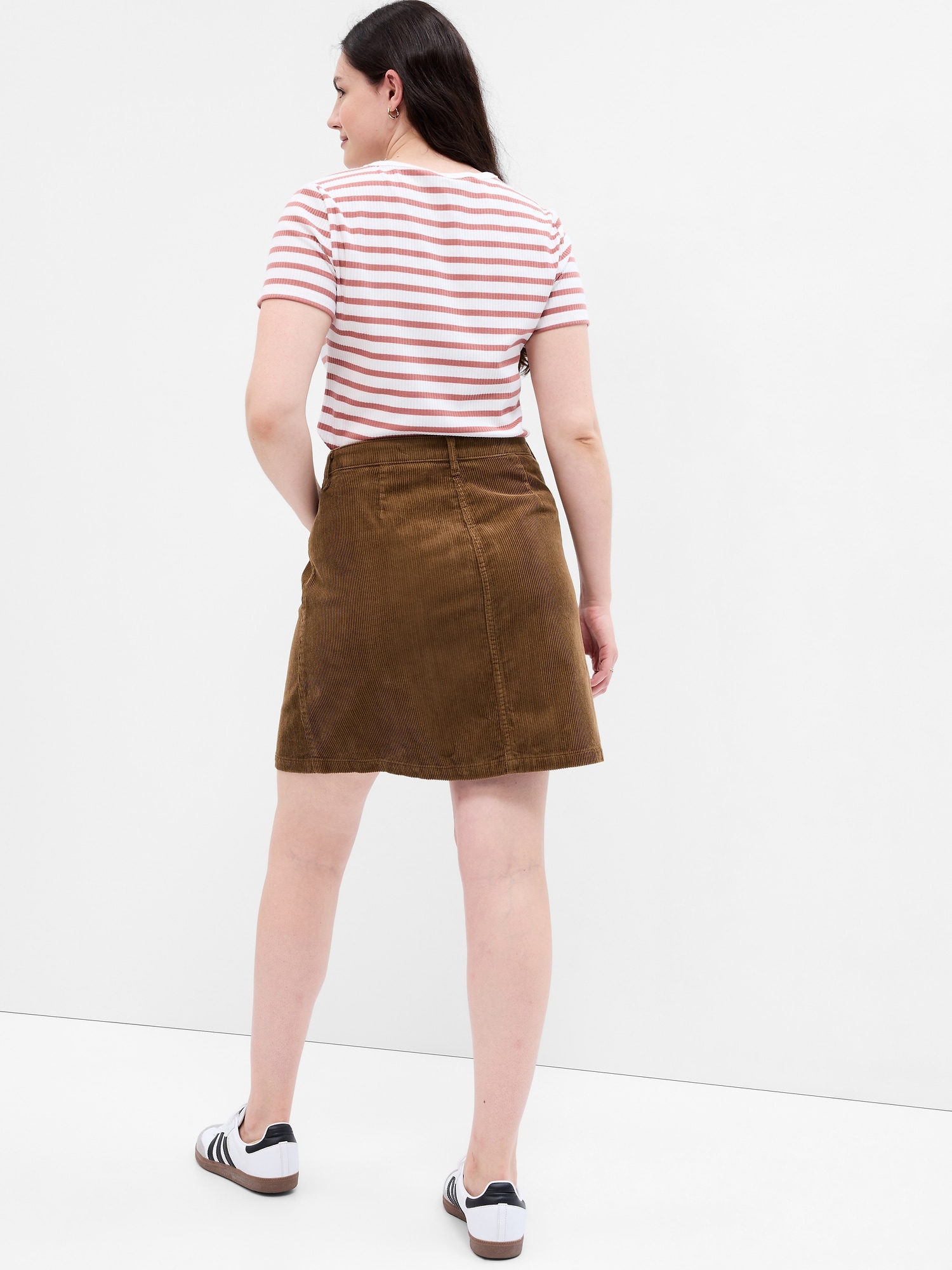 Corduroy Mini Skirt | Gap Factory