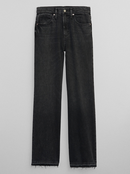 Image number 3 showing, High Rise Wide-Leg Jeans with Washwell
