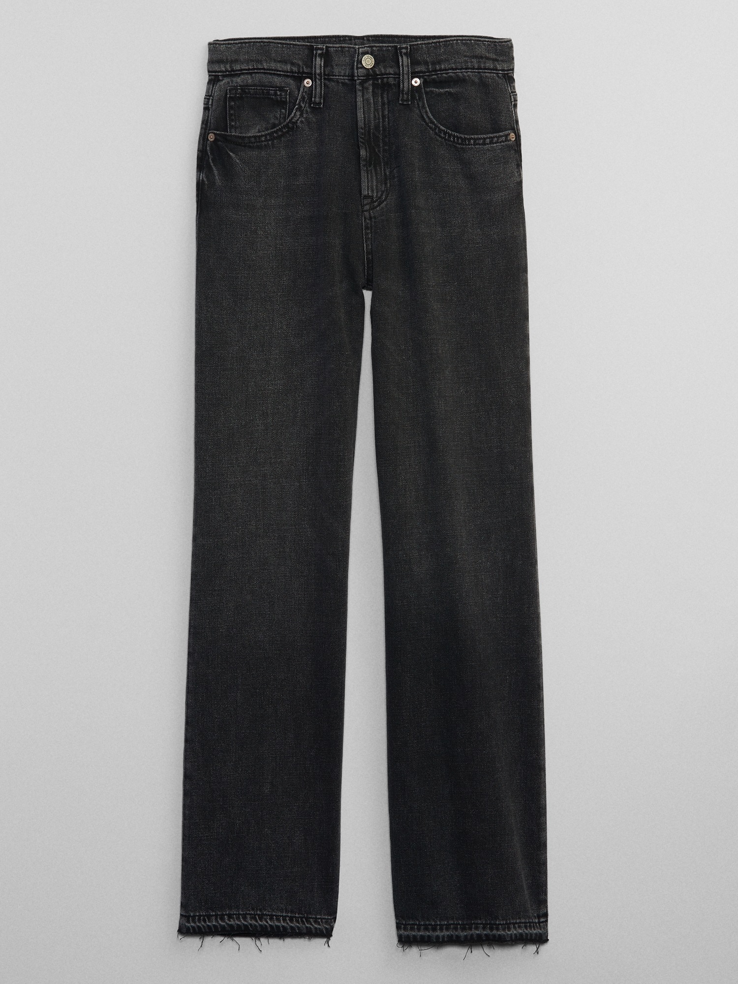 High Rise Wide-Leg Jeans with Washwell | Gap Factory