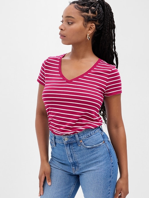 Image number 1 showing, Favorite V-Neck T-Shirt