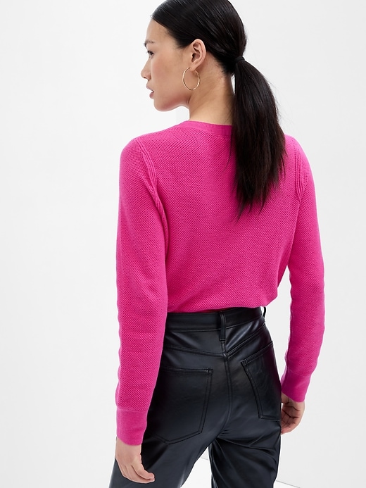 Image number 4 showing, Relaxed Crewneck Sweater