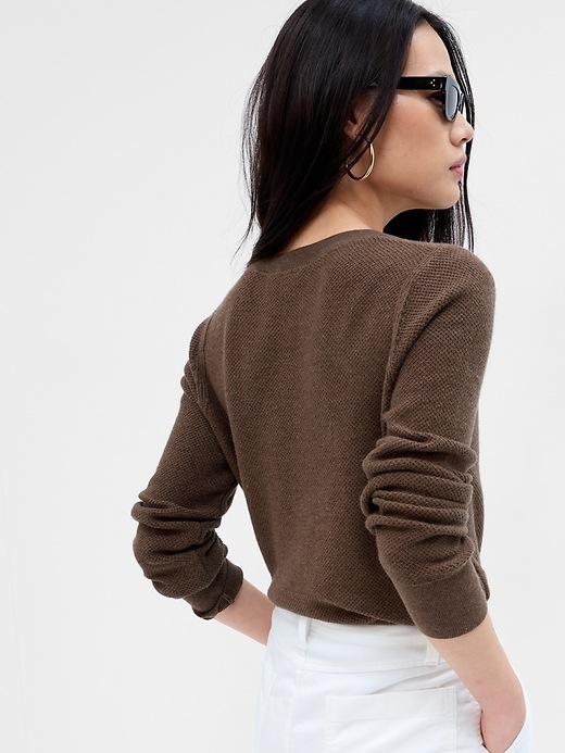 Image number 5 showing, Relaxed Crewneck Sweater