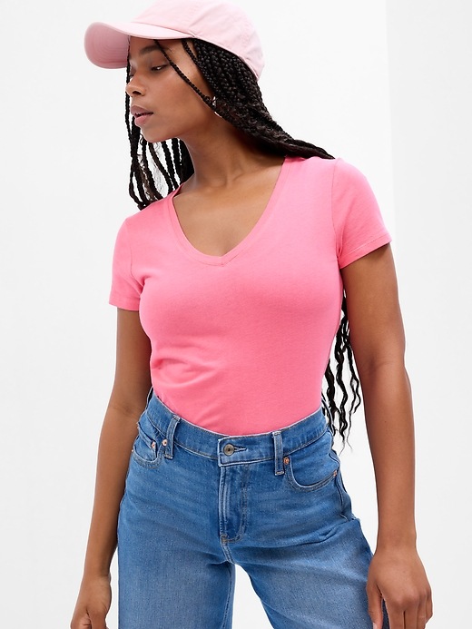 Image number 1 showing, Favorite V-Neck T-Shirt