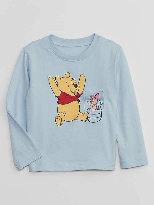 View large product image 2 of 2. babyGap &#124 Disney Winnie the Pooh Interactive Graphic T-Shirt