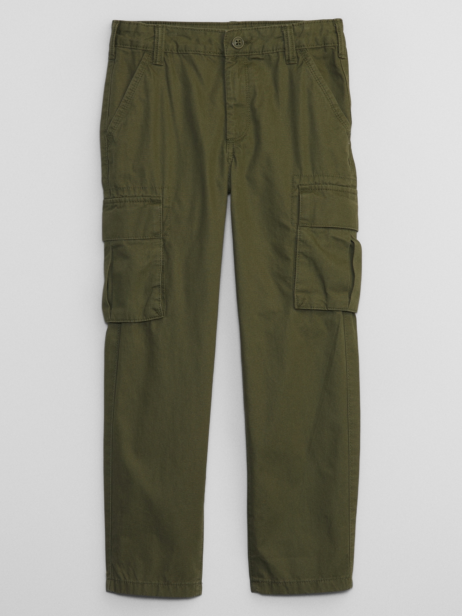 Buy Mid-Rise Flat-Front Cargo Pants Online at Best Prices in India -  JioMart.