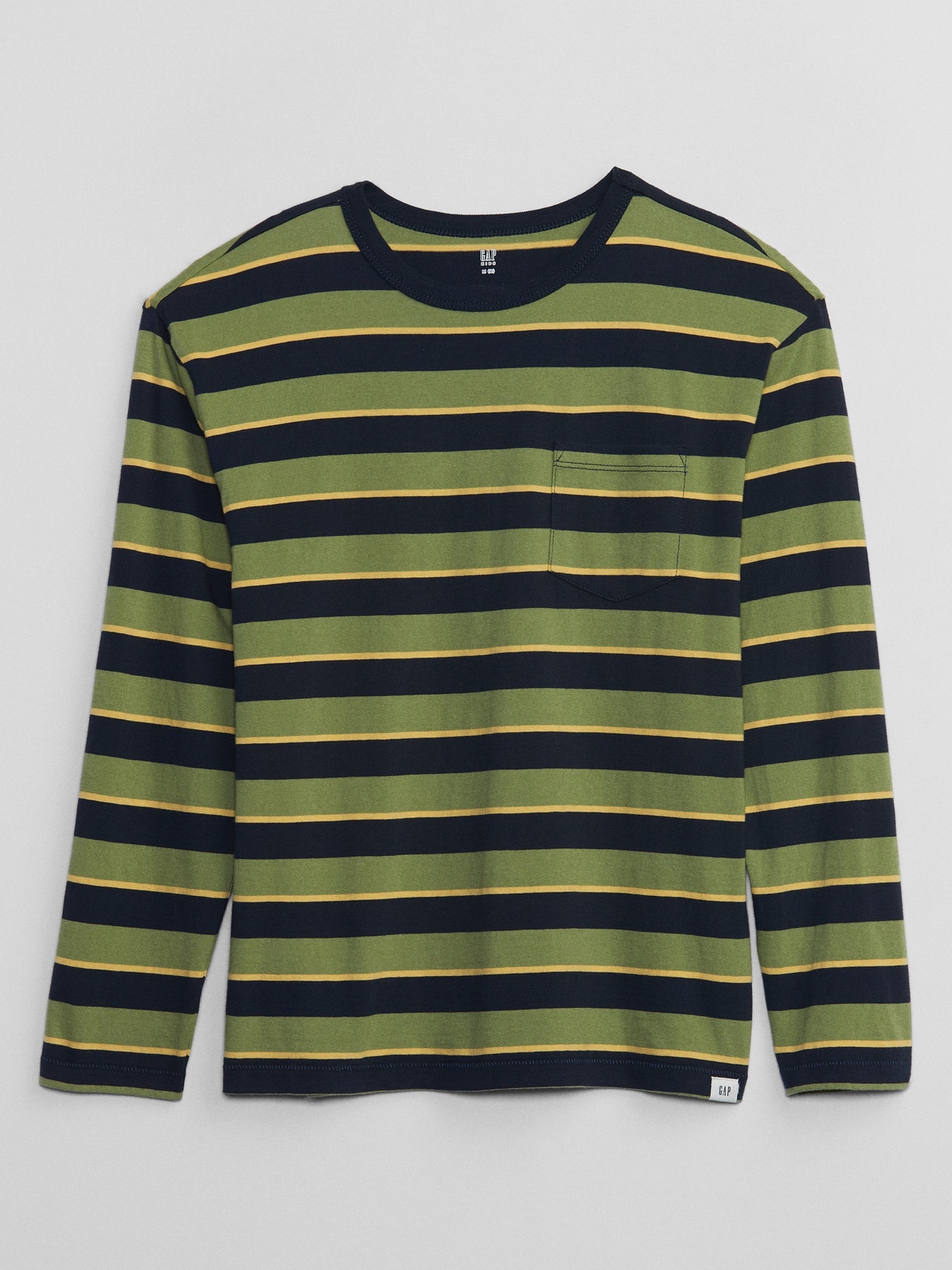 Kids Stripe Pocket T-Shirt