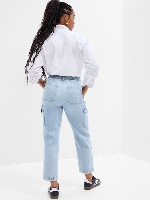 Image number 2 showing, Mid Rise Easy Cargo Jeans
