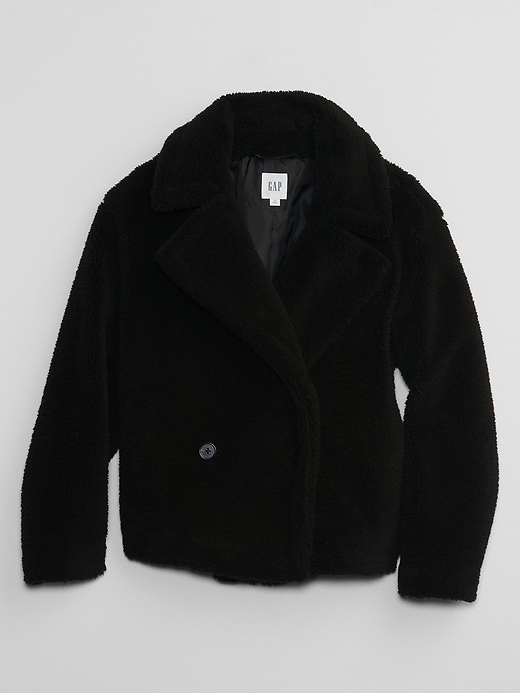 Image number 5 showing, Relaxed Sherpa Moto Jacket
