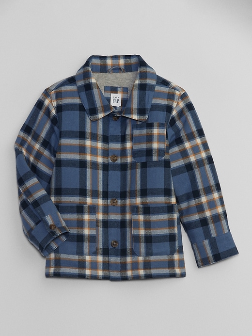 View large product image 1 of 2. babyGap Plaid Chore Jacket