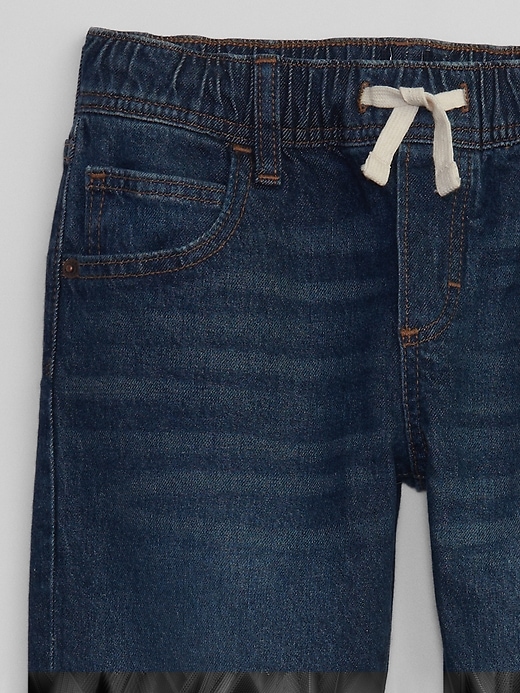 Image number 3 showing, Kids Slim Pull-On Jeans