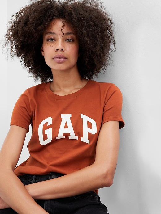 Gap Factory Women's Gap Logo T-Shirt (various sizes in rust)