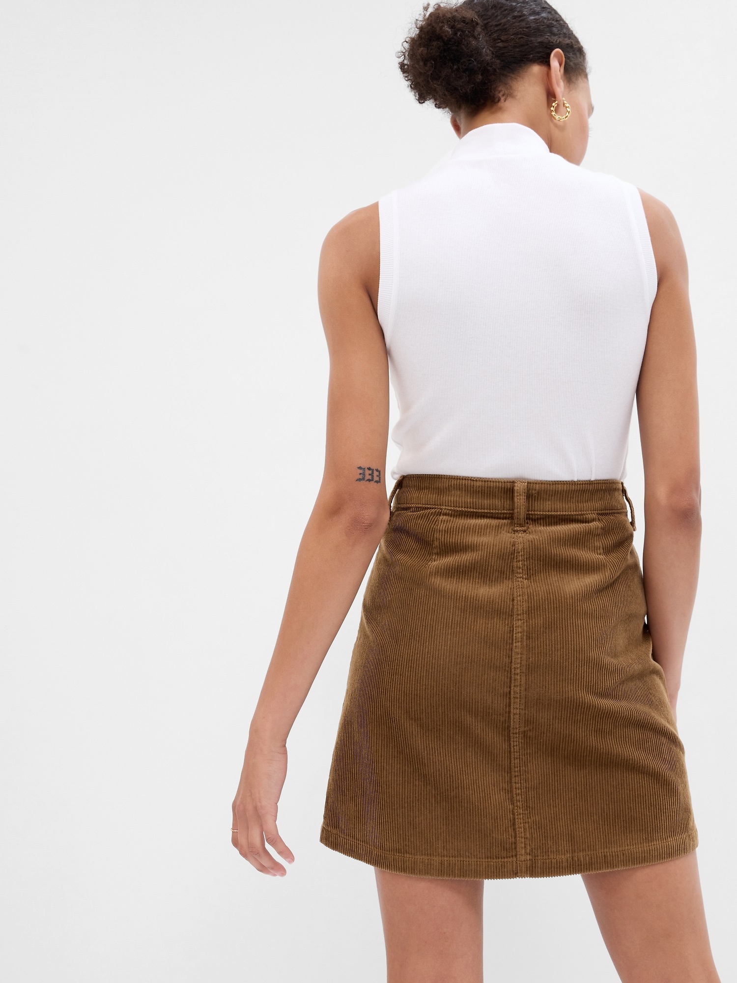 Corduroy Mini Skirt | Gap Factory