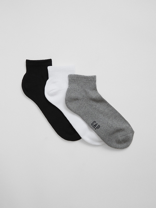 View large product image 1 of 1. Quarter Crew Socks (3-Pack)