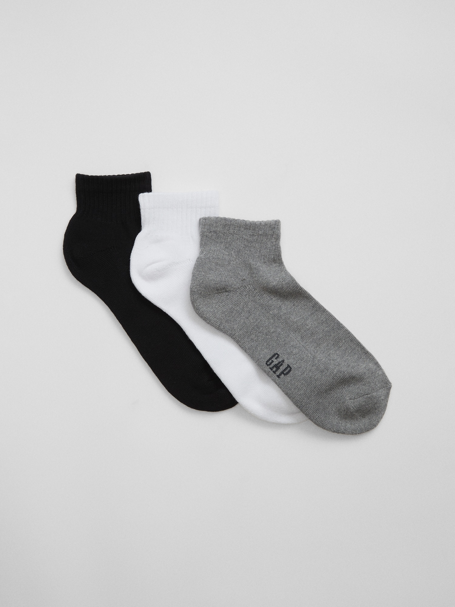 Quarter Crew Socks (3-Pack)