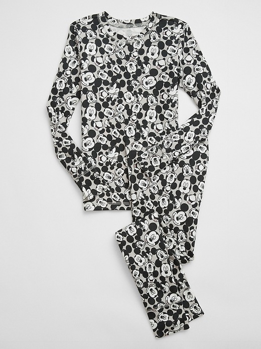 View large product image 1 of 1. GapKids &#124 Disney Mickey Mouse 100% Organic Cotton PJ Set