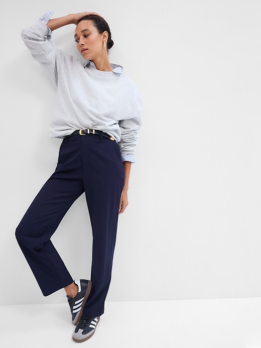 Image number 1 showing, Crepe Pants