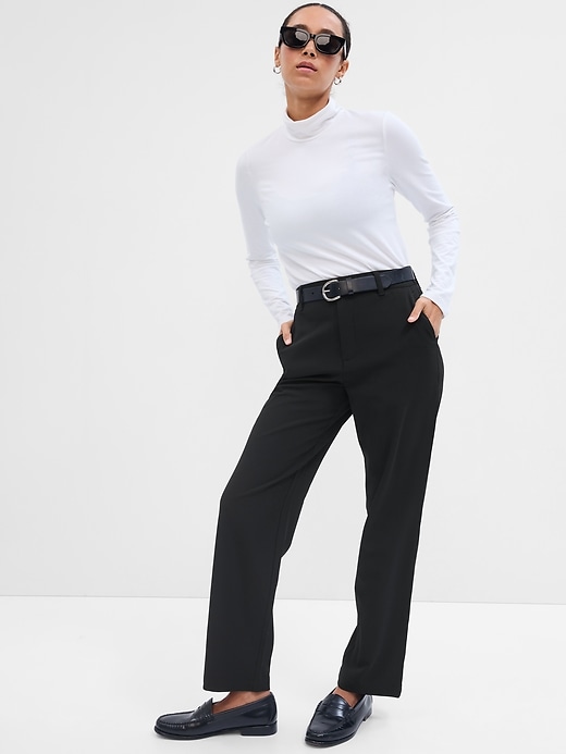 Image number 1 showing, Crepe Pants