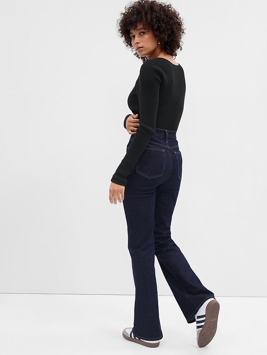 Image number 7 showing, High Rise '70s Flare Jeans with Washwell