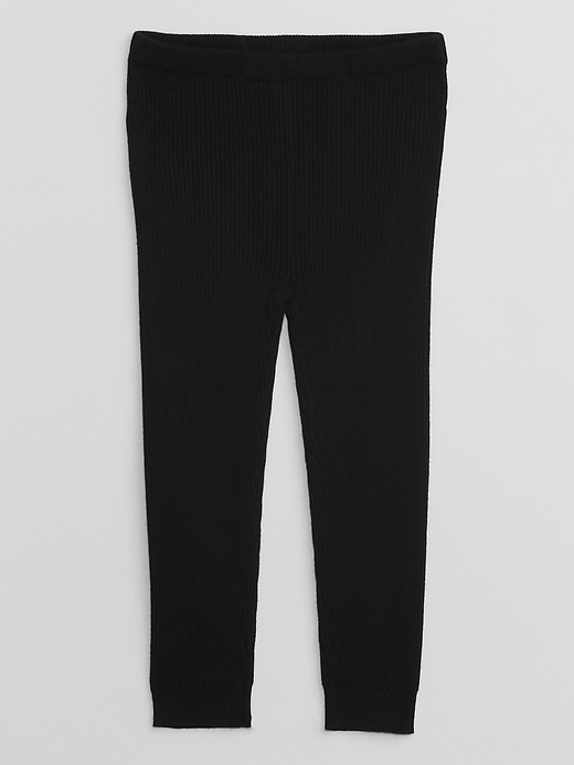 View large product image 1 of 1. babyGap Ribbed Pull-On Leggings