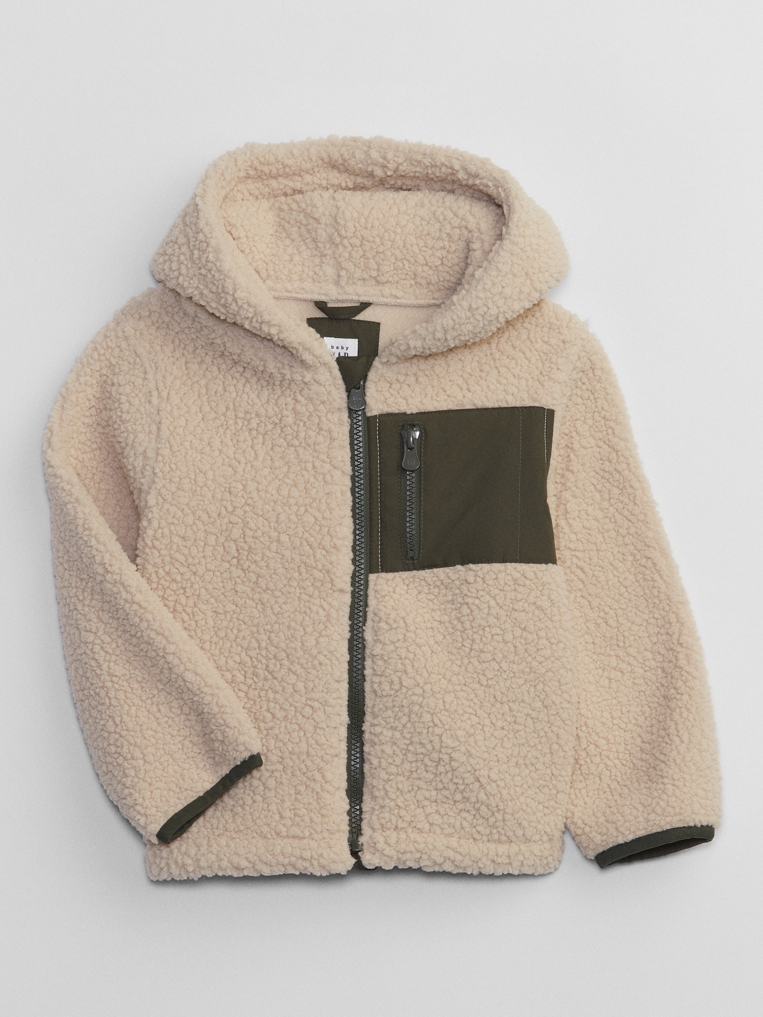 babyGap Sherpa Zip Hoodie