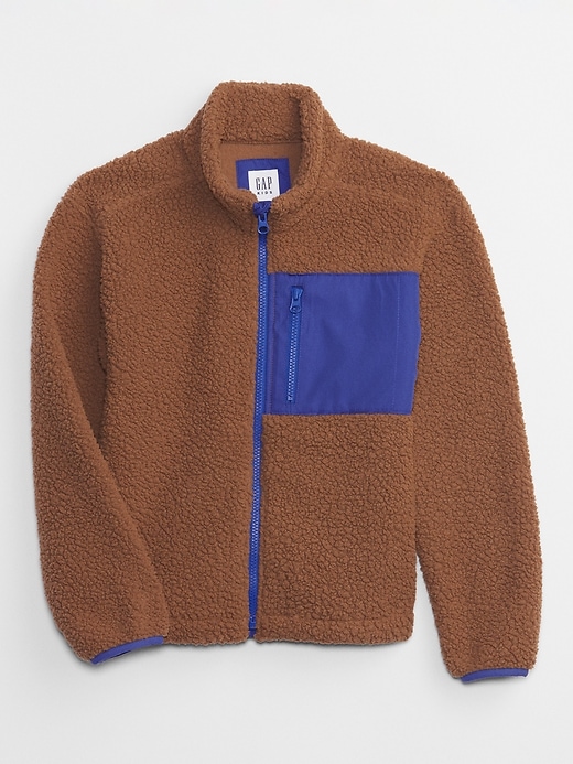 Image number 1 showing, Kids Sherpa Jacket