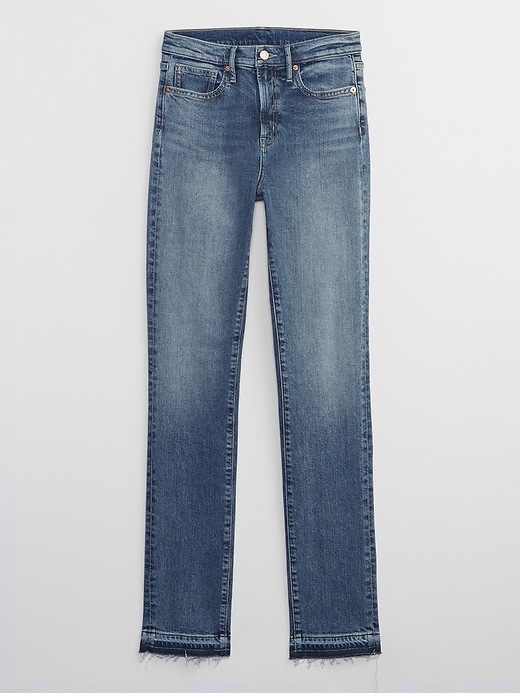 Image number 3 showing, High Rise Vintage Slim Jeans with Washwell