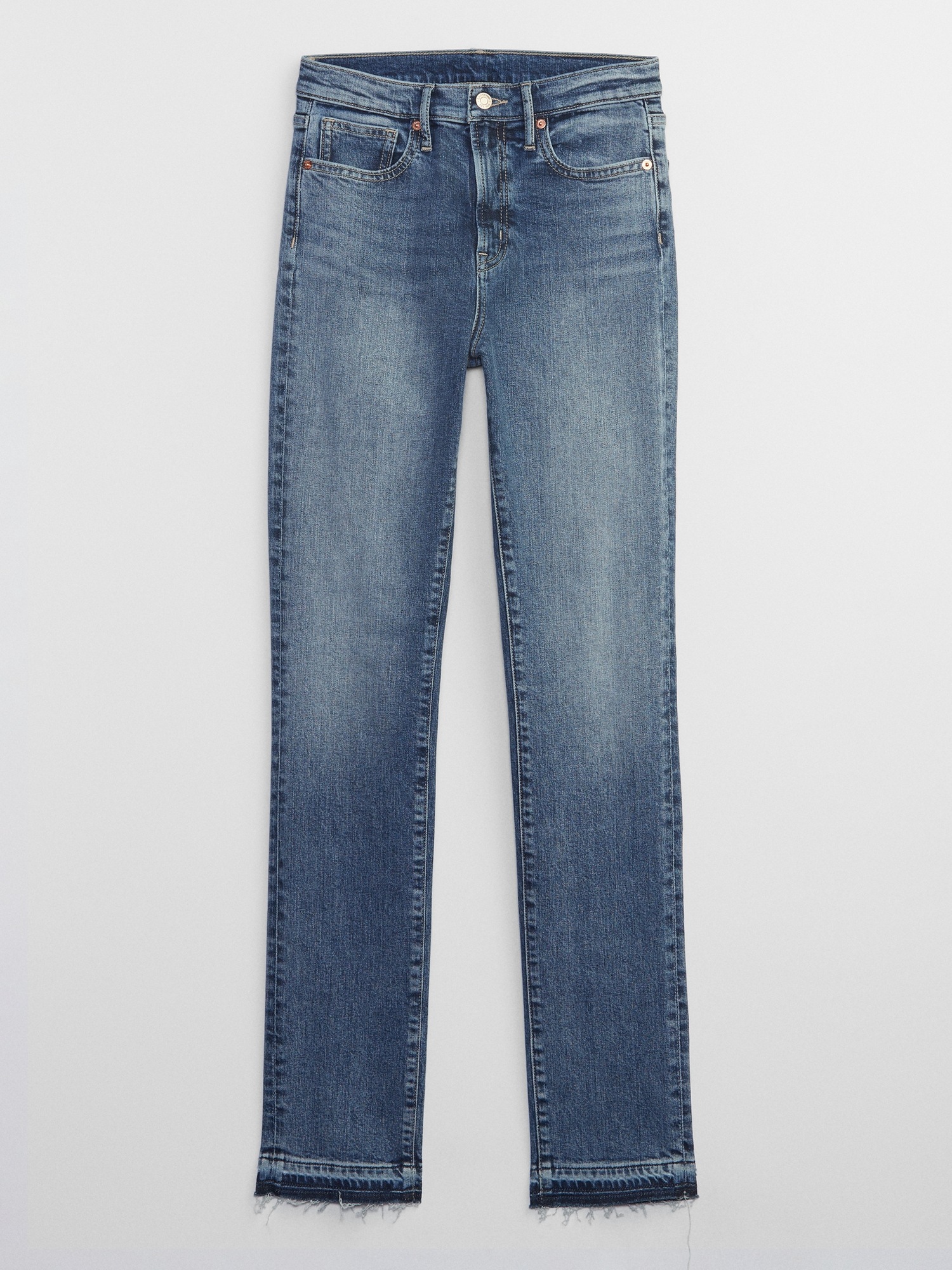 High Rise Vintage Slim Jeans with Washwell | Gap Factory