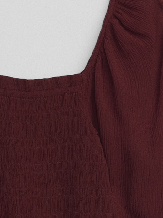 Image number 4 showing, Crepe Smocked Top