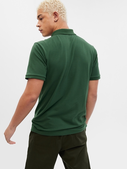 Image number 5 showing, Stretch Pique Polo Shirt