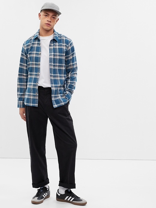 Image number 8 showing, Flannel Shirt in Standard Fit