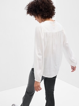 Gap shop popover shirt