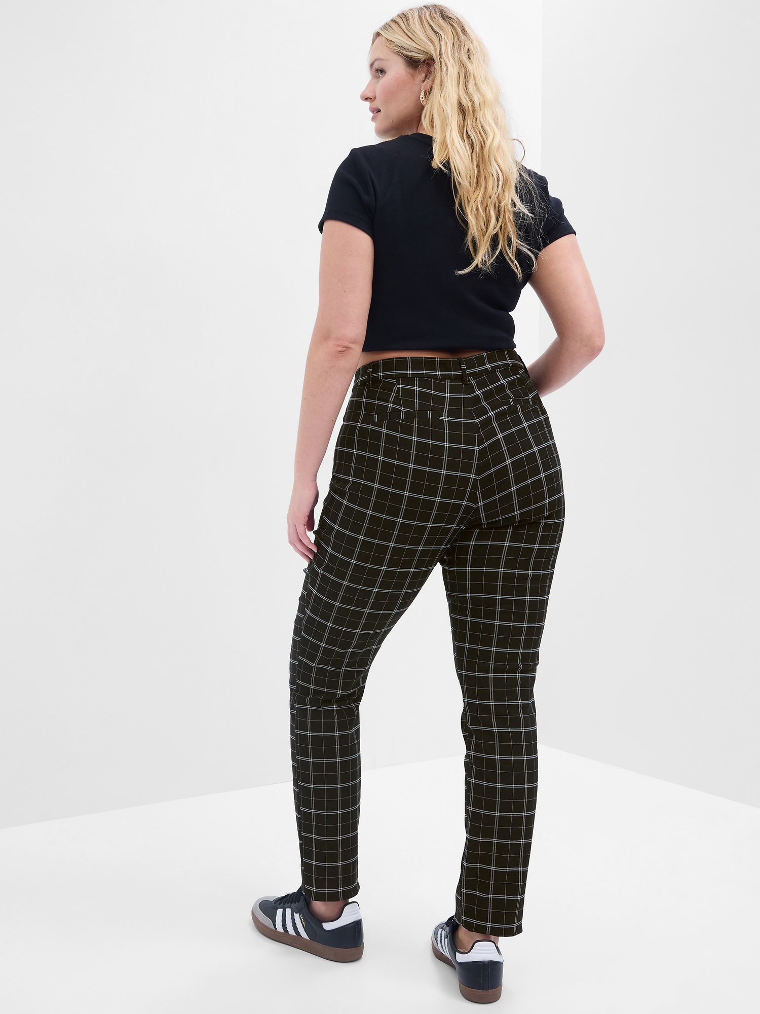 Manfinity Mode Men Plaid Slant Pocket Pants | SHEIN IN