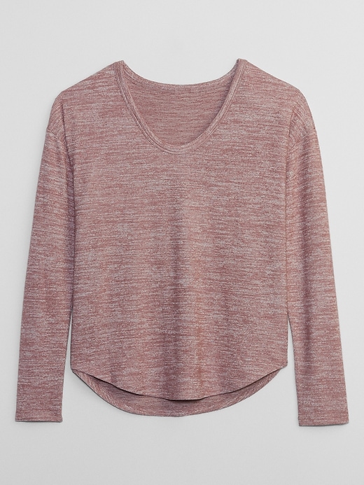Image number 4 showing, Softspun V-Neck PJ T-Shirt