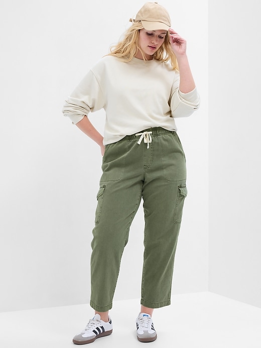 Image number 5 showing, Mid Rise Easy Cargo Pants with Washwell