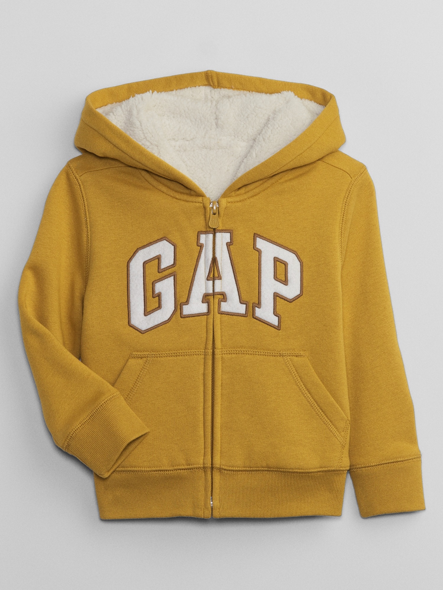 babyGap Logo Sherpa Zip Hoodie | Gap Factory