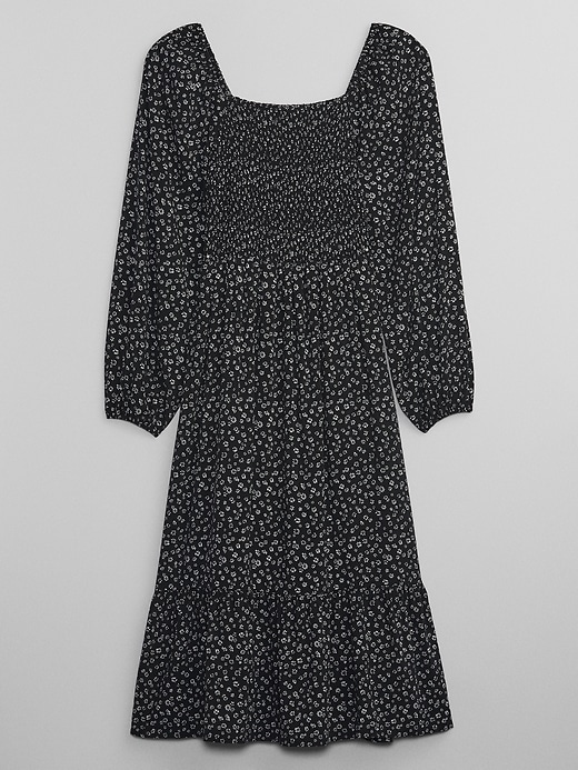 Image number 5 showing, Print Squareneck Midi Dress