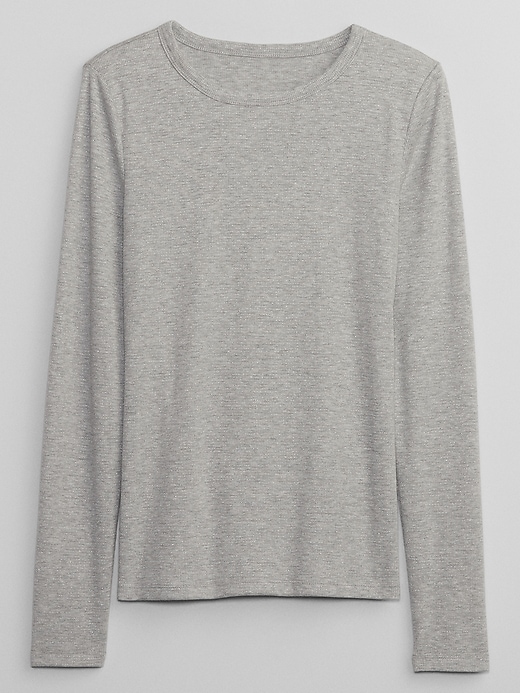 Image number 4 showing, Ribbed Crewneck T-Shirt