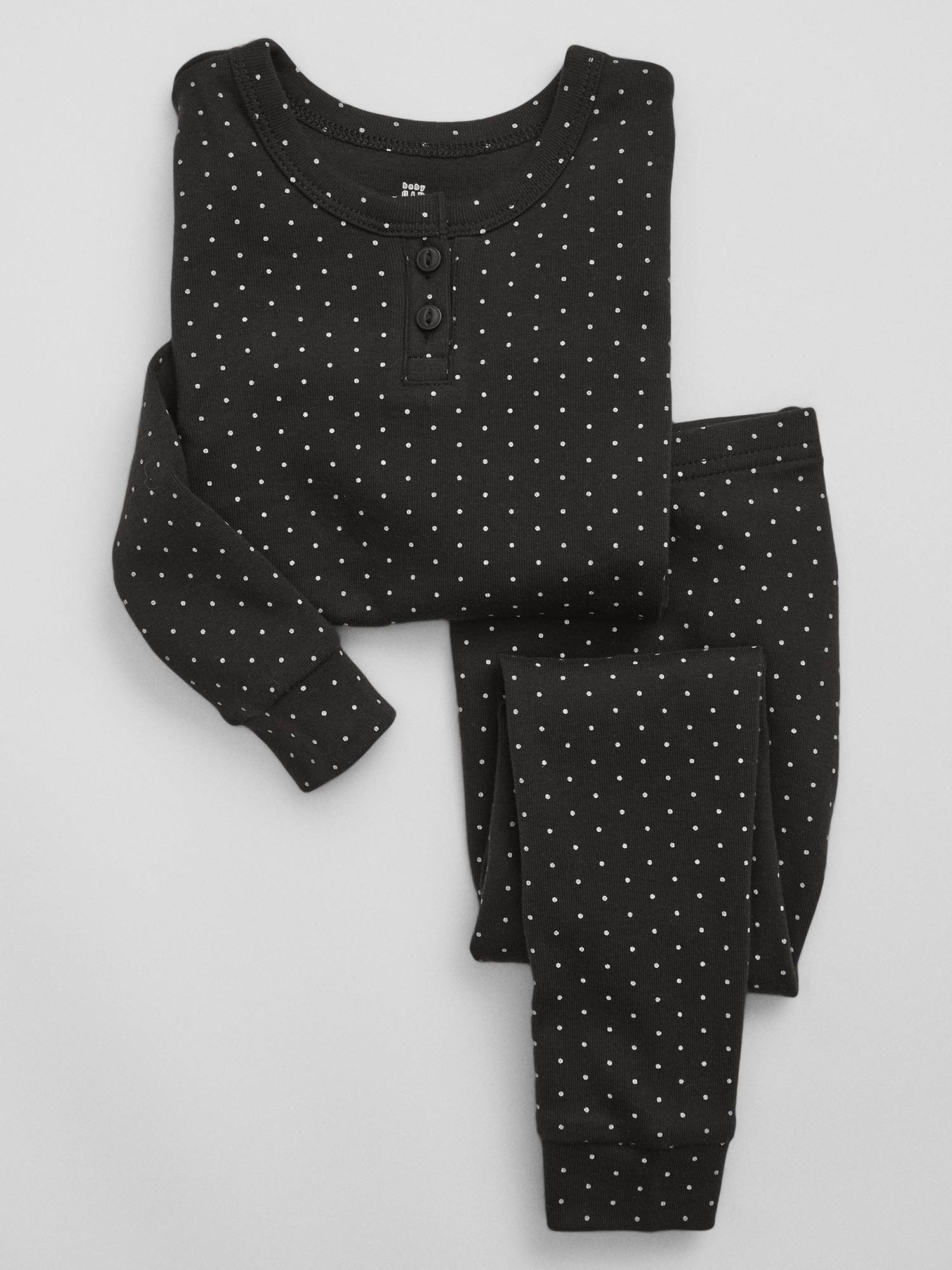 babyGap 100% Organic Cotton Henley PJ Set