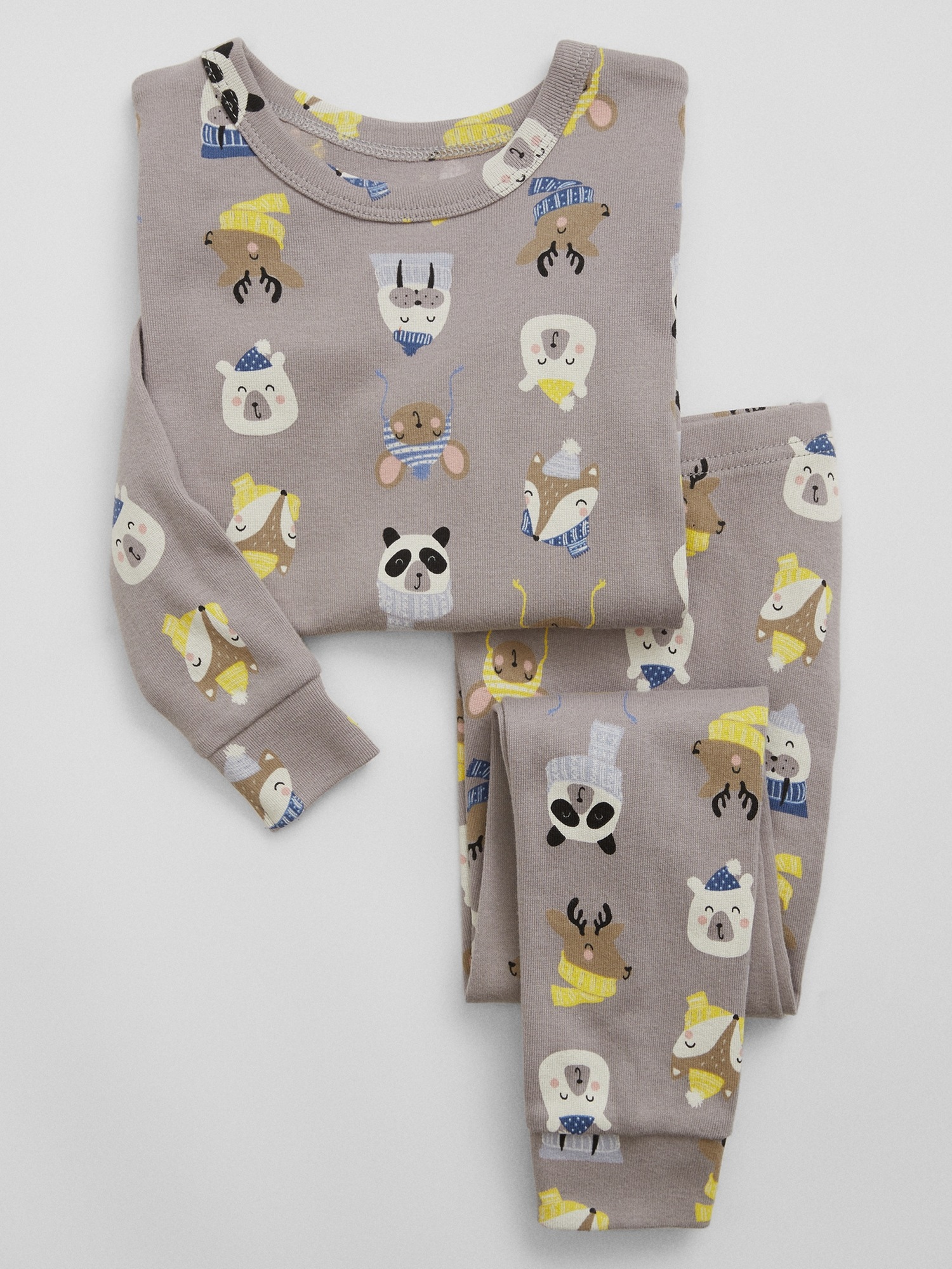babyGap 100% Organic Cotton Critter PJ Set
