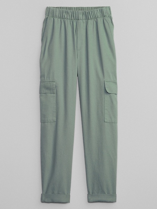Image number 6 showing, Twill Pull-On Cargo Pants with Washwell