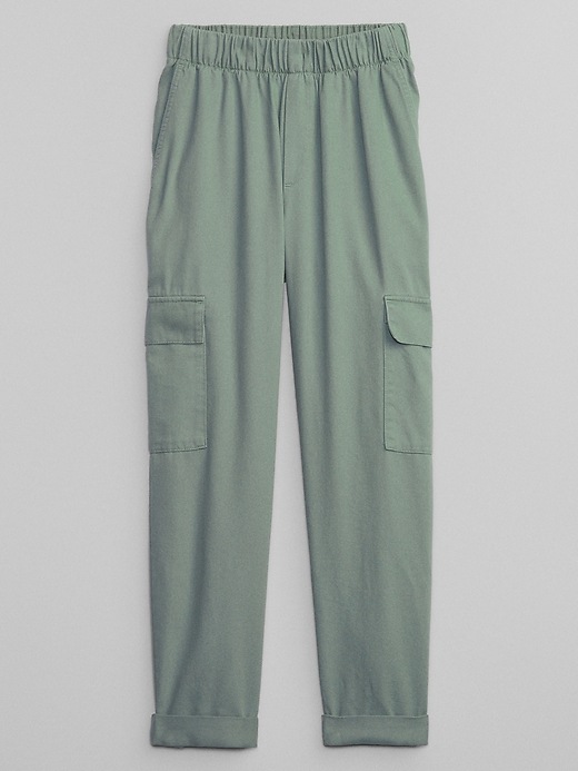 Image number 5 showing, Twill Pull-On Cargo Pants