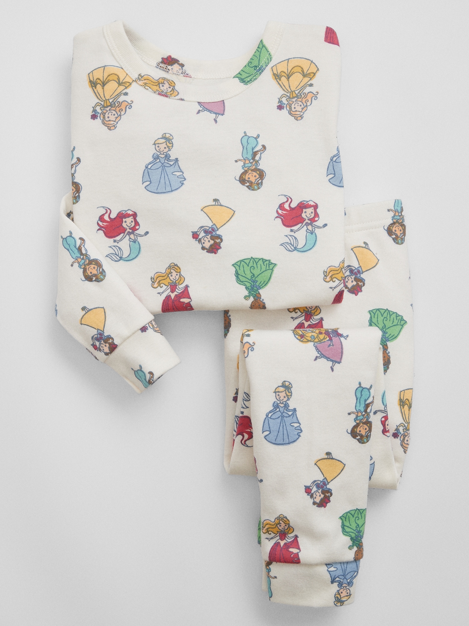 babyGap | Disney Princess 100% Organic Cotton PJ Set