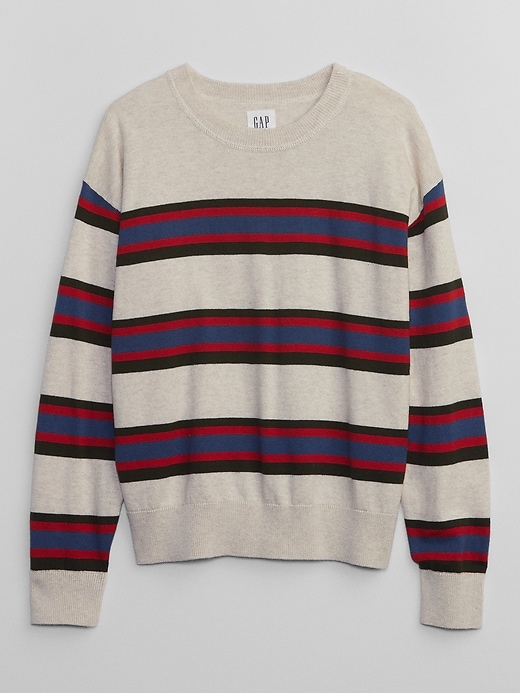 | Stripe Gap Factory Kids Crewneck Sweater
