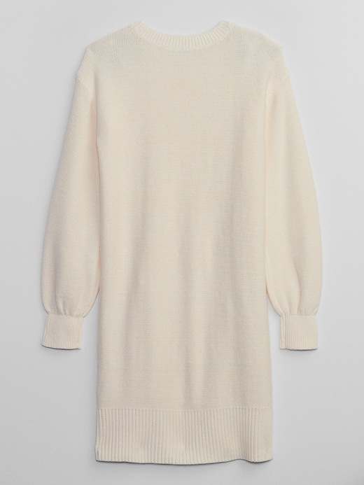 Image number 2 showing, Kids Cable-Knit Sweater Dress