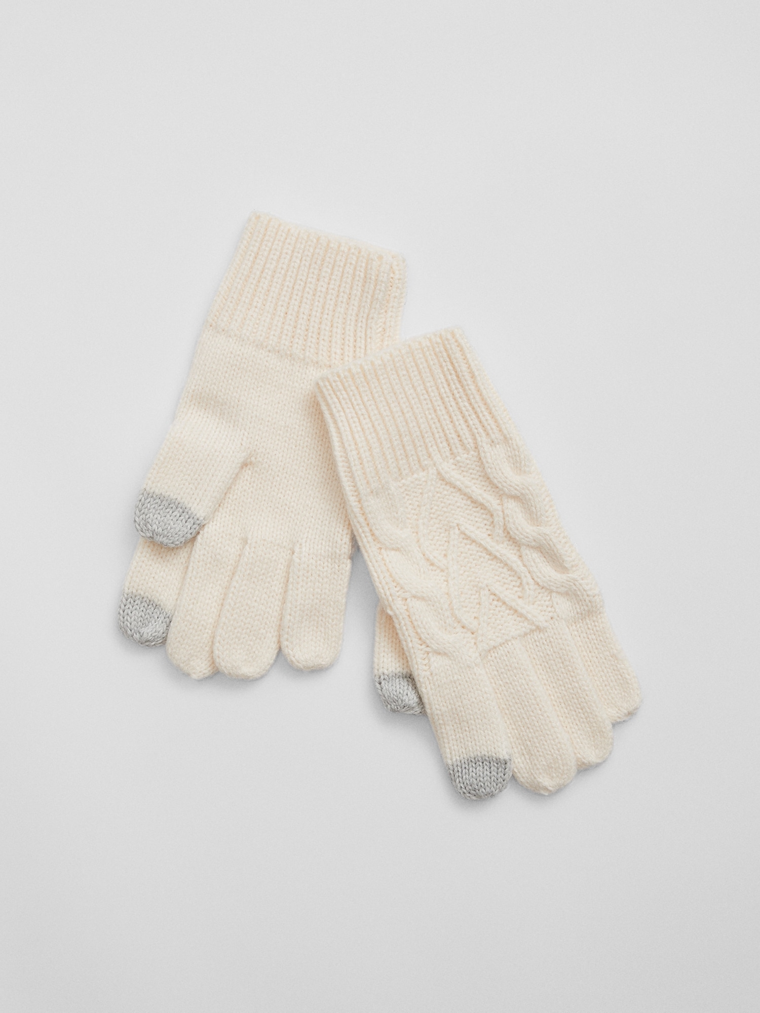 Kids Cable-Knit Gloves