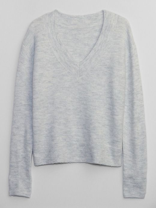 Relaxed Forever Cozy V-Neck Sweater | Gap Factory