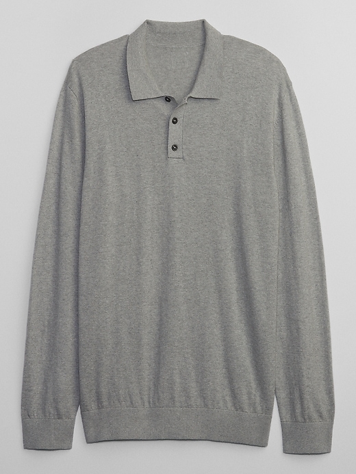 Image number 3 showing, Polo Sweater