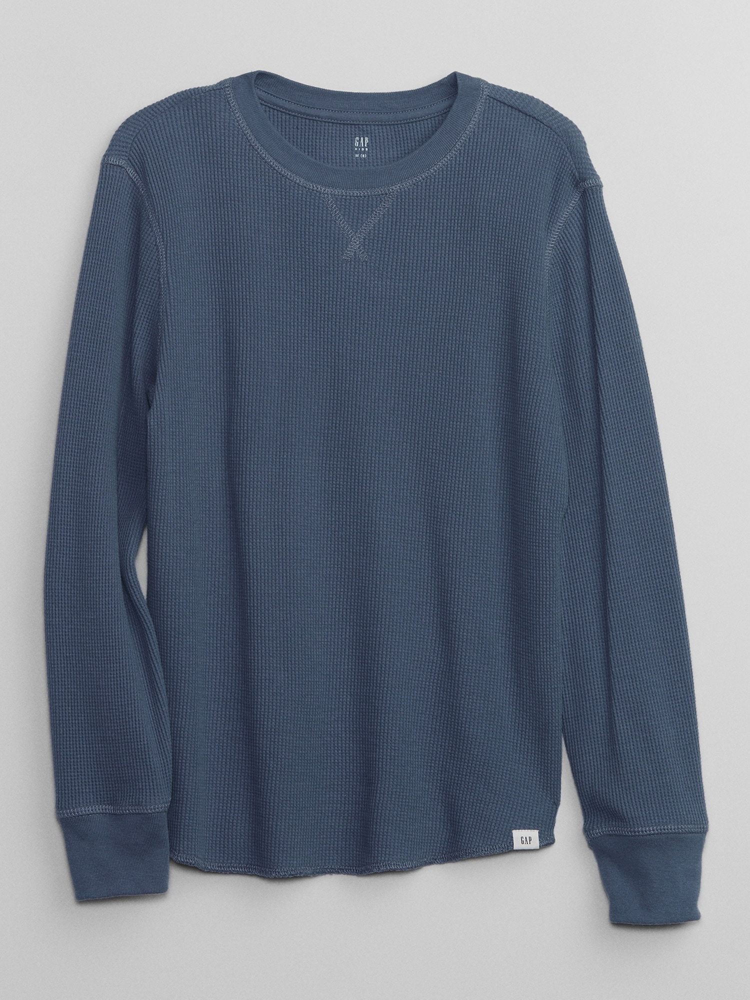 トップス G&F Co.- BONE WAFFLE L/S TEE _ NAVY G&F Co.- BONE WAFFLE L/S TEE _ NAVY