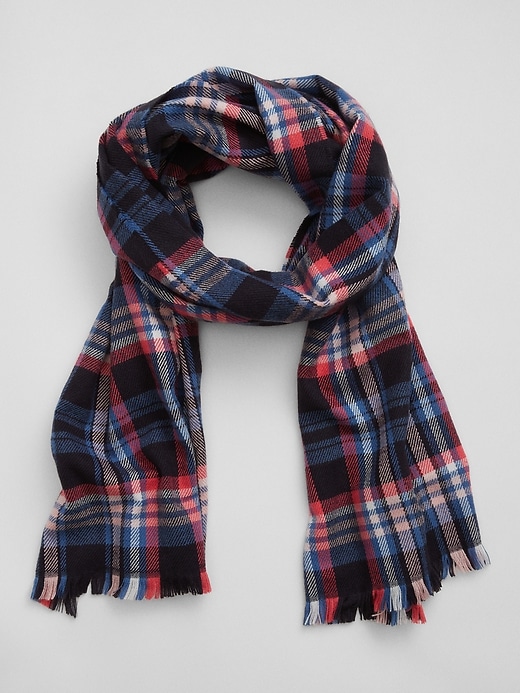 View large product image 1 of 1. Plaid Cozy Scarf