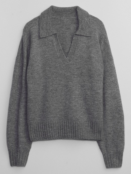Image number 5 showing, Relaxed Forever Cozy Collared Sweater